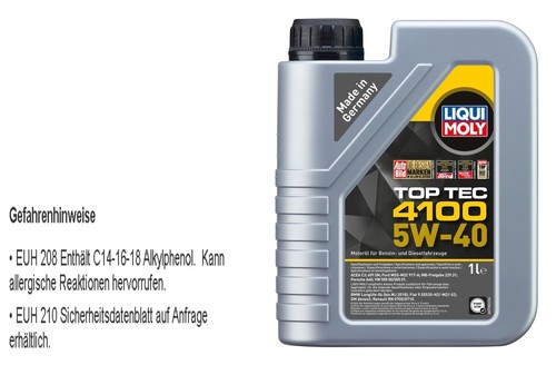 Liqui moly top tec - liqui, 5w-40