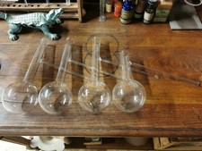Lot de 4 BALLONS A DISTILLER