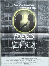 FENÊTRES SUR NEW-YORK/WINDOWS/GORDON WILLIS/TALIA SHIRE/ASHLEY/AFFICHE 40X60 CM