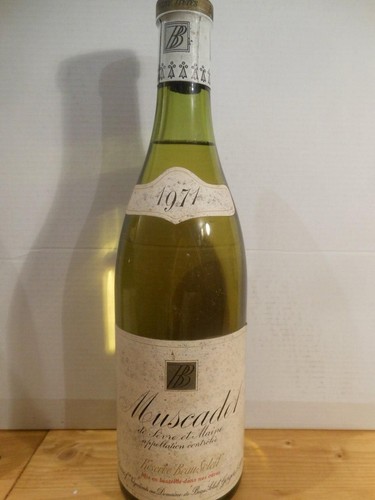 Muscadet 1971 domaine - muscadet, beau