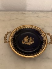 Coupelle Bleu De Four Singer Limoges