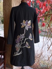 °°° MANTEAU BLEU BLANC ROUGE T F 38 I 42 EN PARFAIT ETAT