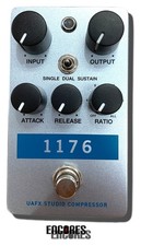 Universal Audio UAFX 1176 Studio Compressor Pedal 4552 testé et fonctionne