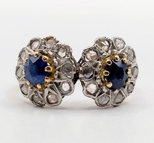 Bague marguerite antique or