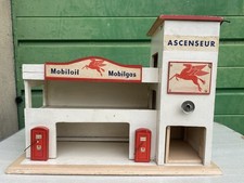 Jouet ancien garage automobile station service Majolu années 50 Dinky Norev