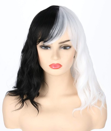 Cruella perruque femme - cruella, moitié