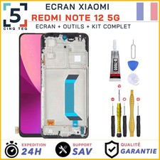 Ecran complet Remplacement pour Xiaomi Redmi Note 12 5G 22111317G + Kit