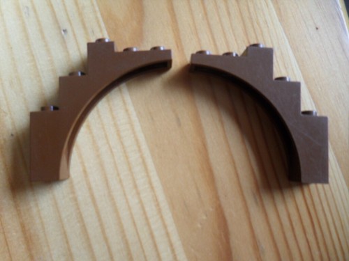 Lego arches marron - lego, x