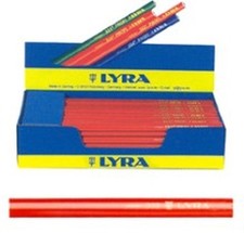 Crayons LYRA Menuisier Rouges