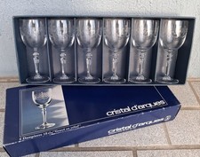 Cristal d'arques 6 verres a