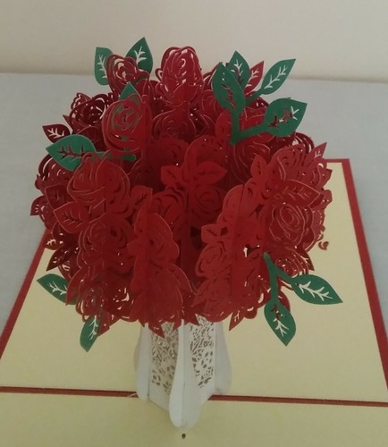 Carte voeux pop kirigami - voeux, pop-up