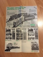 CATALOGUE Jouet LGB TRAIN  1973 1974 FLYER DEPLIANT VINTAGE LEHMANN Playmobil !