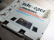 VINTAGE - Console genre "pong" années 70 - Télé Sports Radotin - TBE en BOITE !