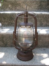 Ancienne Lampe Lanterne Tempête Lyonnaise V.G