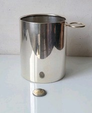 Pot bac à galcon metal argenté 2 poinçon orfevre 8 plaqué argent range couverts 