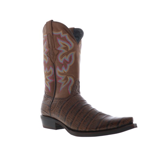 Dingo gator print leather - print,