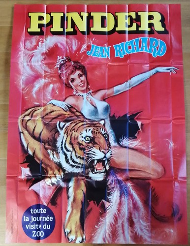 Pinder affiche cirque - affiche,