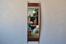 Miroir scandinave en palissandre Glas & Trä Hovmantorp ancien Suède 1950 design
