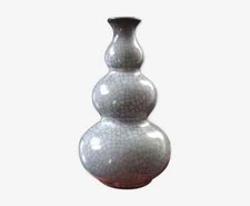 Vase chine celadon triple - celadon,