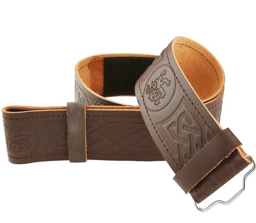 Ceinture cuir embossée - ceinture,