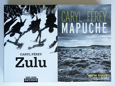 Lot Caryl Férey - Zulu / Mapuche - Série noire Gallimard TBE