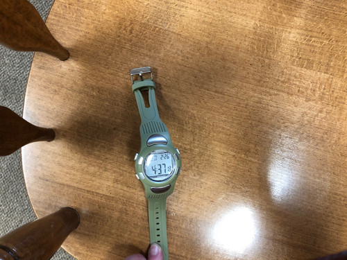 Bowflex green digital watch - bowflex,