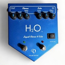 Visual Sound H2O Chorus Pedal 9113 testé et fonctionne