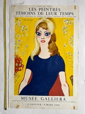 Brigitte Bardot by Kees Van Dongen 1964 Mourlot vintage poster