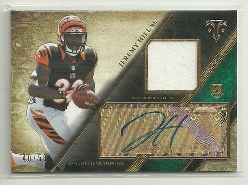 2014 topps triple - triple, threads