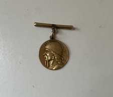 Médaille boutonnière plaqué