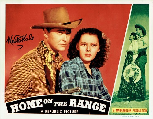 Monte hale signed autograph - signed,