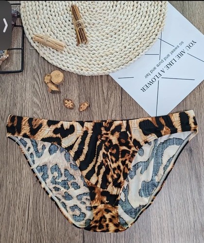 Slip léopard sexy - taille, m