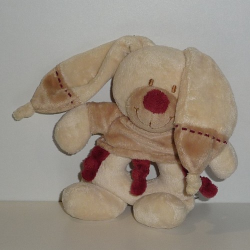Doudou hochet lapin - nicotoy,