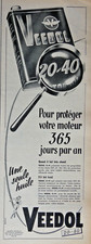 PUBLICITÉ DE PRESSE 1957