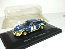 RENAULT ALPINE A110 RALLYE CRITERIUM DES CEVENNES 1972 THERIER ELIGOR PRESSE 1:4