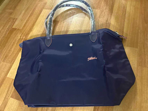 Longchamp pliage blue solid - le,