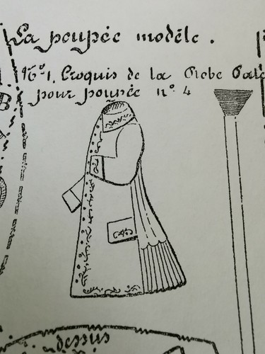 Ancien patron poupee - , la