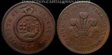 One Penny Token Bristol 1811