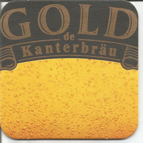 Sous bock gold de kanterbrau - -,