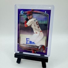 2025 Topps Bowman Chrome Elian De la cruz auto 1st /250 Arizona Diamondbacks #CP
