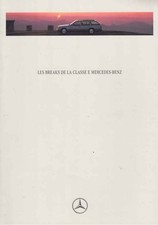 Catalogue Brochure Mercedes E