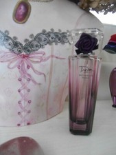 Flacon  vide "  TRESOR   MIDNIGHT ROSE  de   LANCOME"      SUPERBE   DECO