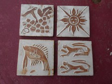 Lot 4 ancien carreau terre