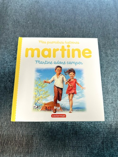 Livre martine adore camper - martine,