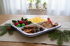 Plat à 4 Compartiments en