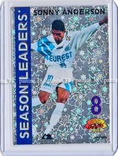 Card SONNY ANDERSON "FRENCH FOOTBALL 1994-1995" Panini