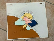 Cel Cellulo Celluloid Blonde Jenny En Très Bon État Avec Douga