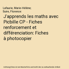J'apprends les maths avec