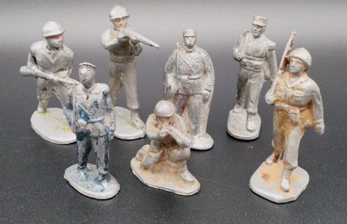 Lot quiralu soldats - 7, poilus