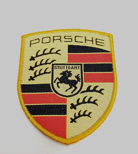 Porsche crest tissu - crest, coudre
